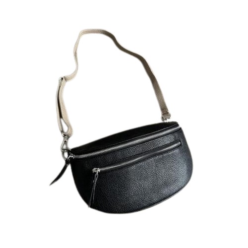 Black-Leather-Handbag-Borse-In-Pelle
